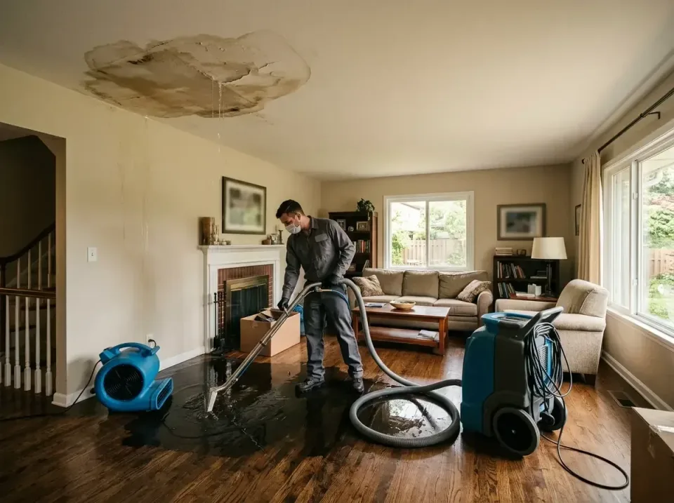 attic-pipe-burst-ceiling-drip-008 — frequently asked questions, Water Damage Restoration & Carpet Care in Richmond, TX